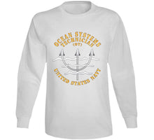 Load image into Gallery viewer, Navy - Rate - Ocean Systems Technician X 300 T Shirt
