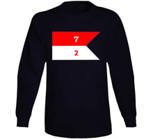 Load image into Gallery viewer, Army - 2nd Squadron, 7th Cavalry Guidon Classic T Shirt, Crewneck Sweatshirt, Hoodie, Long Sleeve
