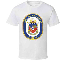 Load image into Gallery viewer, Navy - Uss Oscar Austin (ddg 79) Wo Txt T Shirt
