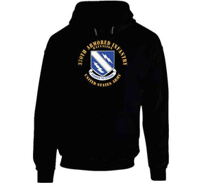 Army - 370th Armored Infantry Battalion - Dui W Txt X 300 Classic T Shirt, Crewneck Sweatshirt, Hoodie, Long Sleeve