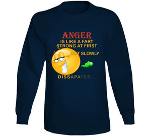 Anger - Is Like A Fart - Strong At First  X 300 T Shirt