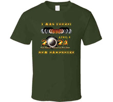 Load image into Gallery viewer, Total Eclipse - 2024 - I Was There W Yellow Outline - New Hampshire T Shirt
