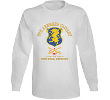 Load image into Gallery viewer, Army - 6th Acr W Cav Br Ft Knox Kentucky - Red Txt X 300 Classic T Shirt, Crewneck Sweatshirt, Hoodie, Long Sleeve
