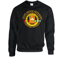 Load image into Gallery viewer, Army - 121st Signal Bn Vet  - Do Well The Duty That Lies Before You -  Vn Svc Ribbon - Mid Rib X 300 Classic T Shirt, Crewneck Sweatshirt, Hoodie, Long Sleeve
