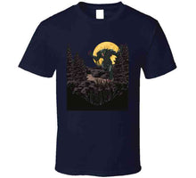 Load image into Gallery viewer, Wolfman Attacking Moon Forest - X 300 Classic T Shirt, Crewneck Sweatshirt, Hoodie, Long Sleeve

