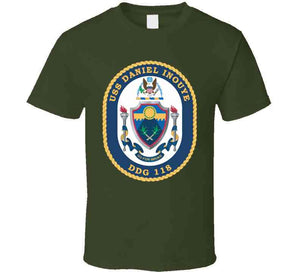 Navy - Uss Daniel Inouye (ddg-118) Wo Txt X 300 T Shirt