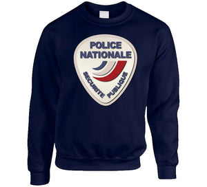 Police Nationale France Police without Text Classic T Shirt, Crewneck Sweatshirt, Hoodie, Long Sleeve