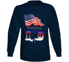 Load image into Gallery viewer, Usa - Vote 2024 X 300 Classic T Shirt, Crewneck Sweatshirt, Hoodie, Long Sleeve
