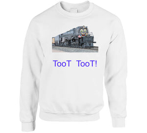 Toot Toot Train Baby Bib