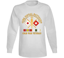 Load image into Gallery viewer, Army - 43rd Signal Battalion - Cold War Veteran W Cold Svc X 300 Classic T Shirt, Crewneck Sweatshirt, Hoodie, Long Sleeve
