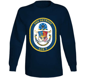 Navy - Uss Detroit (lcs-7) Wo Txt X 300 Classic T Shirt, Crewneck Sweatshirt, Hoodie, Long Sleeve