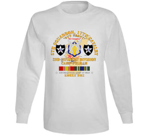 Army - 5th Squadron, 17th Cavalry - Camp Pelham - 2nd Id W Map W Korea Svc Classic T Shirt, Crewneck Sweatshirt, Hoodie, Long Sleeve