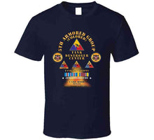 Load image into Gallery viewer, 5th Armored Group -  Camp Hood, Tx W Fire - W 758, 761, 784th Tank Bn Ssi W Dui - Am Svc X 300 Classic T Shirt, Crewneck Sweatshirt, Hoodie, Long Sleeve
