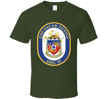 Load image into Gallery viewer, Navy - Uss Oscar Austin (ddg 79) Wo Txt T Shirt
