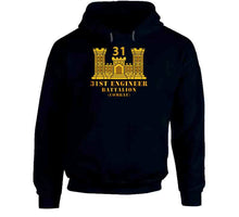 Load image into Gallery viewer, Army - 31st Engineer Battalion (combat) W Eng Branch Classic T Shirt, Crewneck Sweatshirt, Hoodie, Long Sleeve
