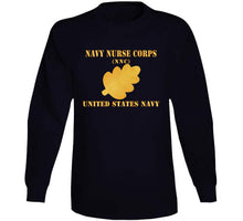 Load image into Gallery viewer, Navy - Navy Nurse Corps Pin Branch W Txt X 300 T Shirt
