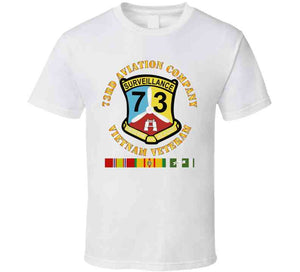 Army - 73rd Aviation Company - Vietnam Veteran T Shirt