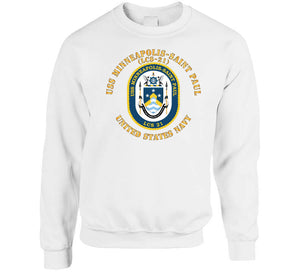 Navy - Uss Minneapolis-saint Paul (lcs-21) X 300 Classic T Shirt, Crewneck Sweatshirt, Hoodie, Long Sleeve