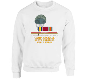 Army - Camp Mackall, Nc  W Svc Wwii W Streame W Jumper  X 300 Classic T Shirt, Crewneck Sweatshirt, Hoodie, Long Sleeve