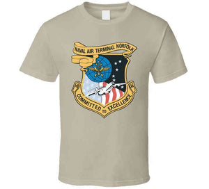 Navy - Naval Air Terminal Norfolk Wo Txt X 300 T Shirt