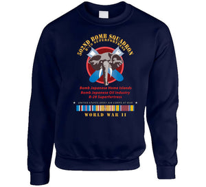 502nd Bomb Squadron - B-29 Superfortress - Campaigns - World War Ii W Pac Svc - Classic T Shirt, Crewneck Sweatshirt, Hoodie, Long Sleeve