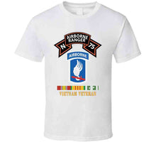 Load image into Gallery viewer, Sof - N Company Scroll - 173rd Airborne Bde - Vietnam Veteran W Vn Svc X 300 T Shirt
