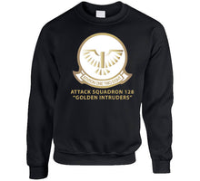 Load image into Gallery viewer, Attack Squadron 128 - Golden Intruders - White W Text X 300 Classic T Shirt, Crewneck Sweatshirt, Hoodie, Long Sleeve
