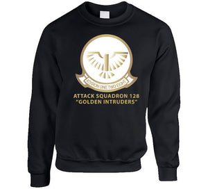 Attack Squadron 128 - Golden Intruders - White W Text X 300 Classic T Shirt, Crewneck Sweatshirt, Hoodie, Long Sleeve