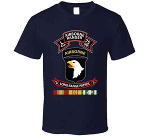 Ssi - Vietnam - L Co 75th Ranger - 101st Abn - Lrsd W Vn Svc X 300 Classic T Shirt, Crewneck Sweatshirt, Hoodie, Long Sleeve