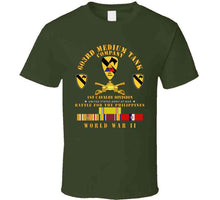 Load image into Gallery viewer, Army - 603rd Medium Tank Co  - 1st Cav - Phil - Wwii W Pac Svc T Shirt

