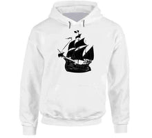 Load image into Gallery viewer, Pirate Ship - W Pirate Flag - Silhouette X 300 T Shirt
