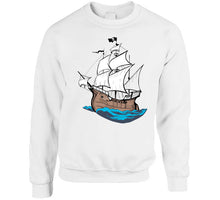 Load image into Gallery viewer, Pirate Ship - W Pirate Flag X 300 T Shirt
