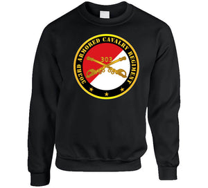 Army - 303rd Armored Cavalry Regiment - Red - White X 300 Classic T Shirt, Crewneck Sweatshirt, Hoodie, Long Sleeve