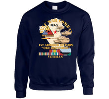 Load image into Gallery viewer, Gulf War Combat Armor Vet W 1st Armored Division X 300 Classic T Shirt, Crewneck Sweatshirt, Hoodie, Long Sleeve
