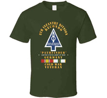 Load image into Gallery viewer, 8th Infantry Div Recondo School - Pathfinder - Germany W Cold War Svc X 300 T Shirt
