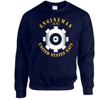 Load image into Gallery viewer, Navy - Rate - Engineman X 300 Classic T Shirt, Crewneck Sweatshirt, Hoodie, Long Sleeve
