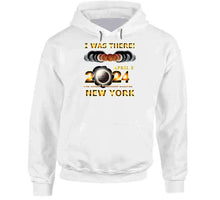 Load image into Gallery viewer, Total Eclipse - 2024 - I Was There W Yellow Outline - New York T Shirt
