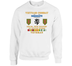 Vietnam Combat Infantry Veteran W 2nd Bn 28th Inf 1st Inf Div -  X 300 Classic T Shirt, Crewneck Sweatshirt, Hoodie, Long Sleeve