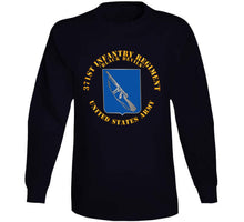 Load image into Gallery viewer, Army - 371st Infantry Regiment - Dui (v1) - Black Devils T Shirt
