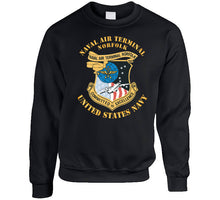 Load image into Gallery viewer, Navy - Naval Air Terminal Norfolk X 300 T Shirt
