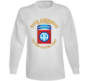 Army - 82nd Airborne Division - Ssi - Ver 3 Classic T Shirt, Crewneck Sweatshirt, Hoodie, Long Sleeve