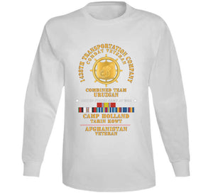 Army - 1438th Trans Company - Camp Holland Afghanistan Vet W Afghan Svc X 300 Classic T Shirt, Crewneck Sweatshirt, Hoodie, Long Sleeve