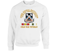 Load image into Gallery viewer, Army - 43rd Signal Battalion - Cold War Veteran - Dui W Cold Svc X 300 T Shirt
