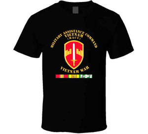 Army - Military Assistance Cmd Vietnam - Macv - Vietnam War W Svc Classic T Shirt, Crewneck Sweatshirt, Hoodie, Long Sleeve