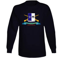 Load image into Gallery viewer, Army - 371st Infantry Regiment - Black Devils (v0) W Br - Ribbon Classic T Shirt, Crewneck Sweatshirt, Hoodie, Long Sleeve
