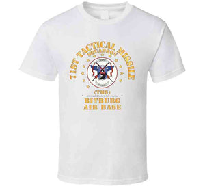 Usaf - 71st Tactical Missile Squadron - Bitberg Ab X 300 T Shirt