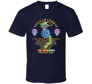 Army - Battle For Fsb Mary Ann - 174th Ahc - 14th Avn Bn - 23rd Id W Vn Svc T Shirt