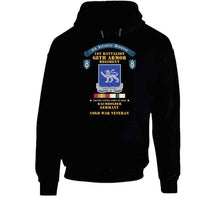 Load image into Gallery viewer, 8th Infantry Division Scroll - 1st Bn 68th Armor Regiment - Baumholder Germany - Cold War Vet W Cold Svc X 300 T Shirt
