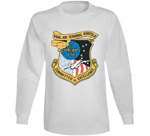 Navy - Naval Air Terminal Norfolk Wo Txt X 300 T Shirt