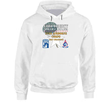 Load image into Gallery viewer, Army - Fort Liberty North Carolina - Xviii Airborne Corps (sky Dragons) - Ssi - Dui W Parachute X 300 T Shirt
